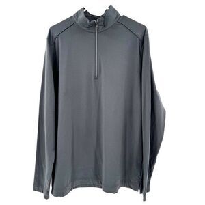 Greg Norman Play Dry Golf 1/4‎ Zip Sweatshirt Men's Activewear Size Large Gray